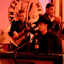 Koncert grupy Ascetic & Refugees of the Groove w Jazz Clubie Akwarium w Warszawie, 24.03.2000. Photo • Tadeusz Pękacz Sr.