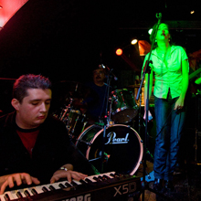 Podczas cyklicznej imprezy Blues Jam Session w Molly Malone's Music Pub w Warszawie, 12.11.2009. Photo • Tadeusz Pękacz Sr.